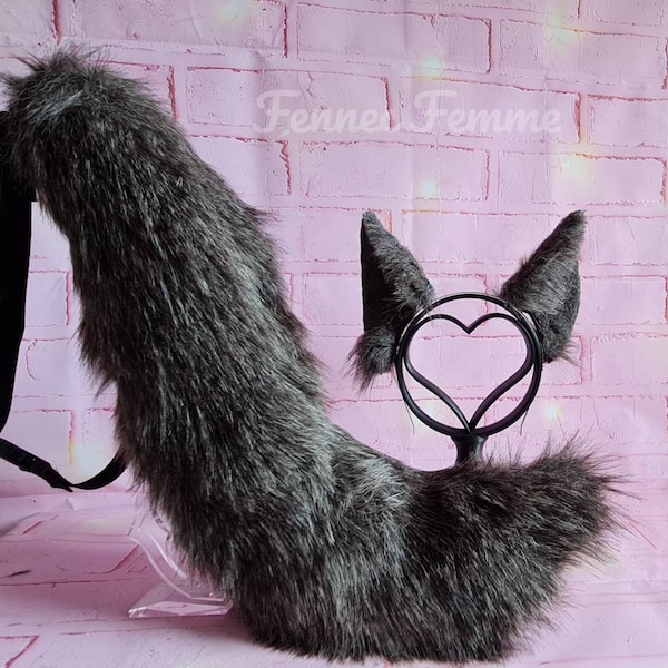 Custom Wolf Tail & Ears