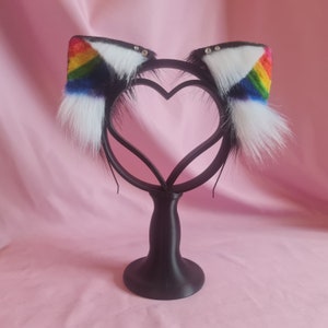 Orejas de gato del orgullo gay