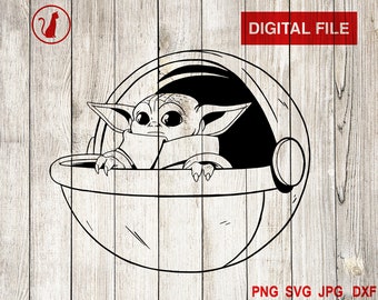 Download Baby Yoda Svg Etsy