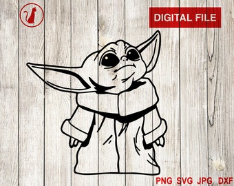 Download Baby Yoda Svg Etsy
