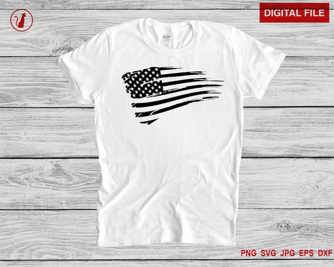 Download US FLag svg American Flag svg Ragged Flag svg Old Glory ...