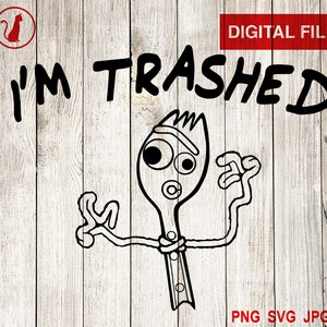 forky im trashed