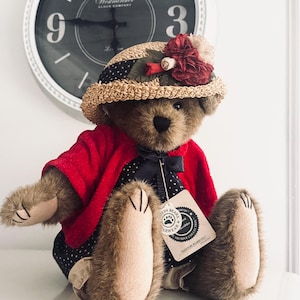 Boyds Bears Vintage Eleanore Bearsevelt, Jointed Plush with Tags