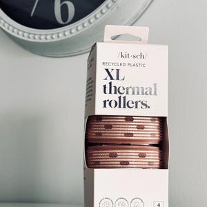 Kitsch Terracotta Thermal Rollers XL