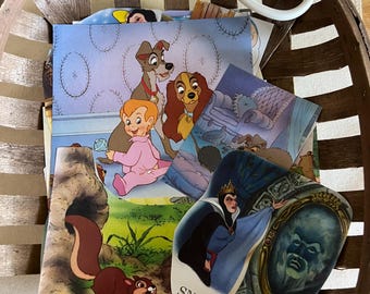 Walt Disney Character Ephemera Pack 28 cutouts