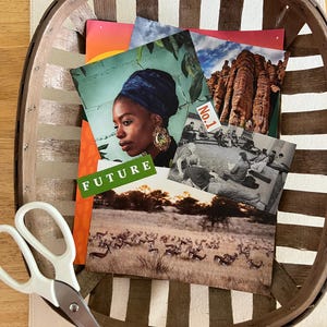 Collage Kit / 100 pieces of Magazine Cutouts