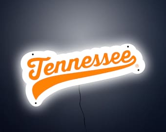 Tennessee Vols LED Sign: Officially Licensed Fan Cave Decor