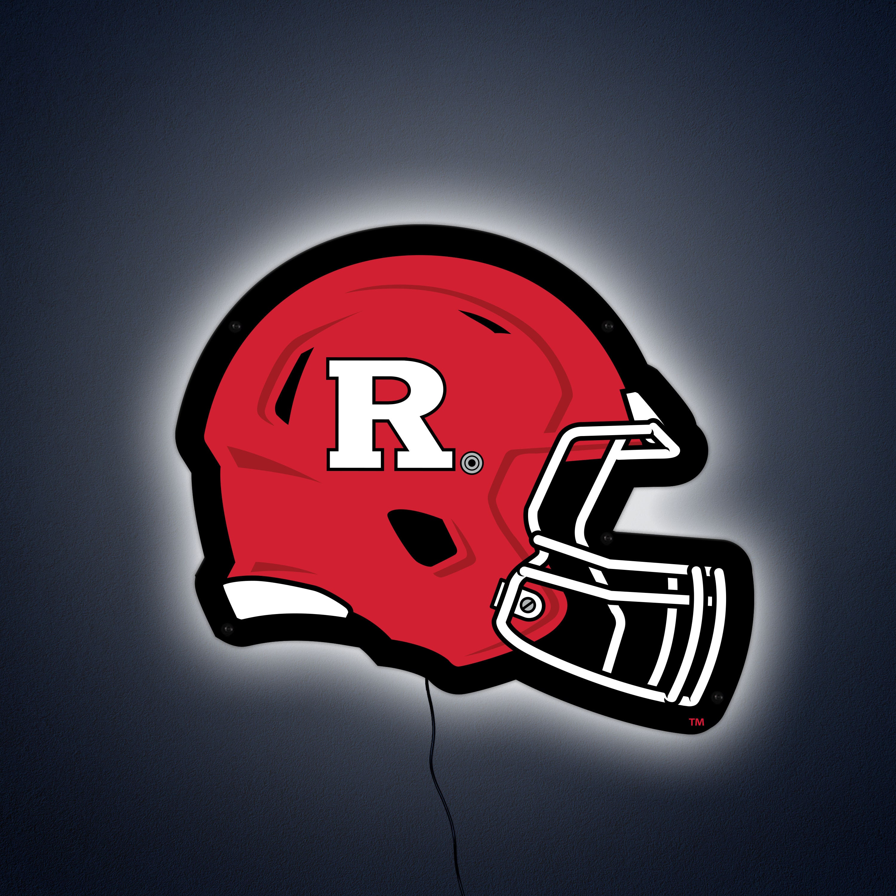 Rutgers Helmet, LED, Rutgers LED, Rutgers
