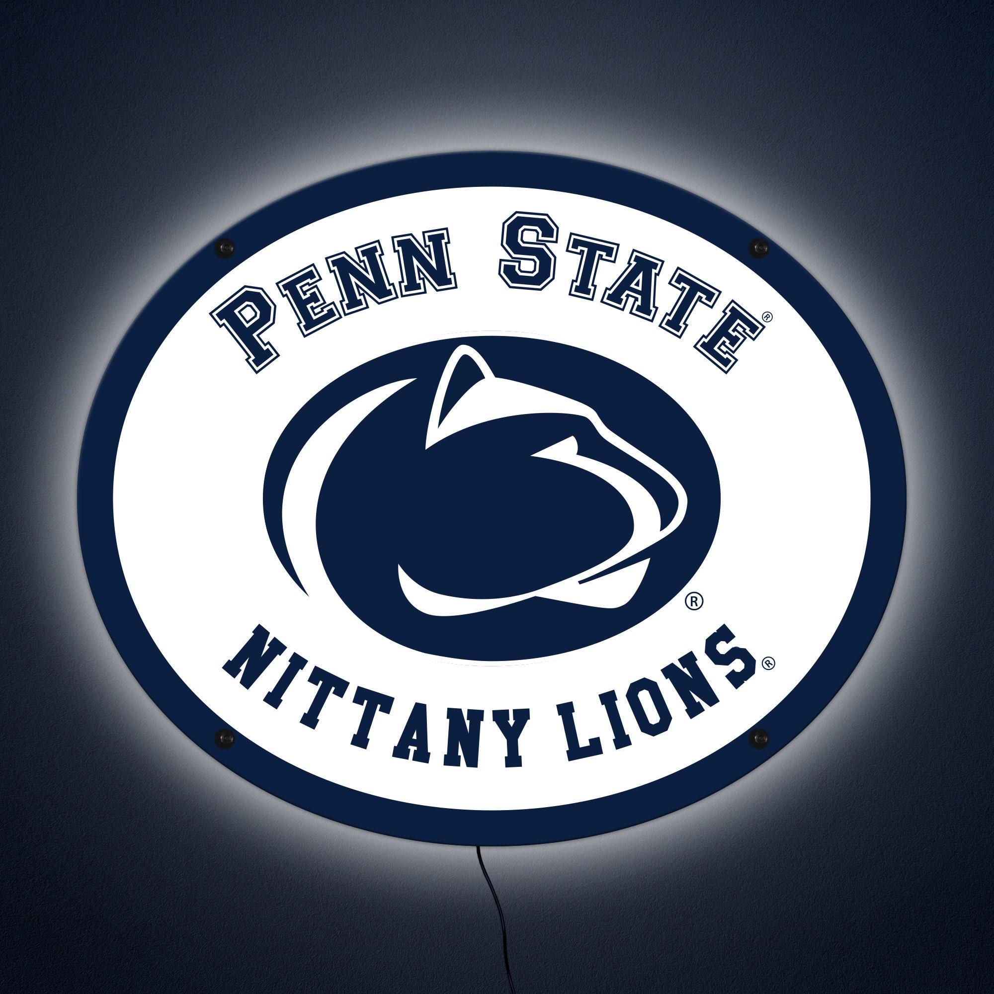 Penn State Nittany Lions Interstate Sign - 12x12 Inches NCAA College Team Decor