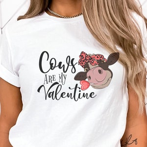 Cows Are My Valentine Shirt/Cow Shirt/Valentines cow shirt/valentine shirt/Funny Cow Shirt/Cute Cow Shirt/