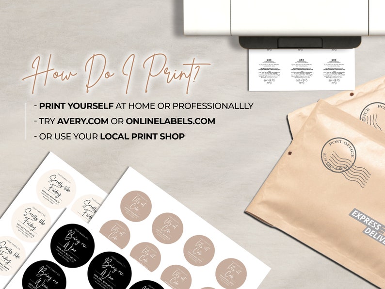 Round Wax Melt Label Template Canva, Editable Custom Wax Melt Label Design, Printable Funny Message Wax Tart Label Sticker DIY Template Ff image 5