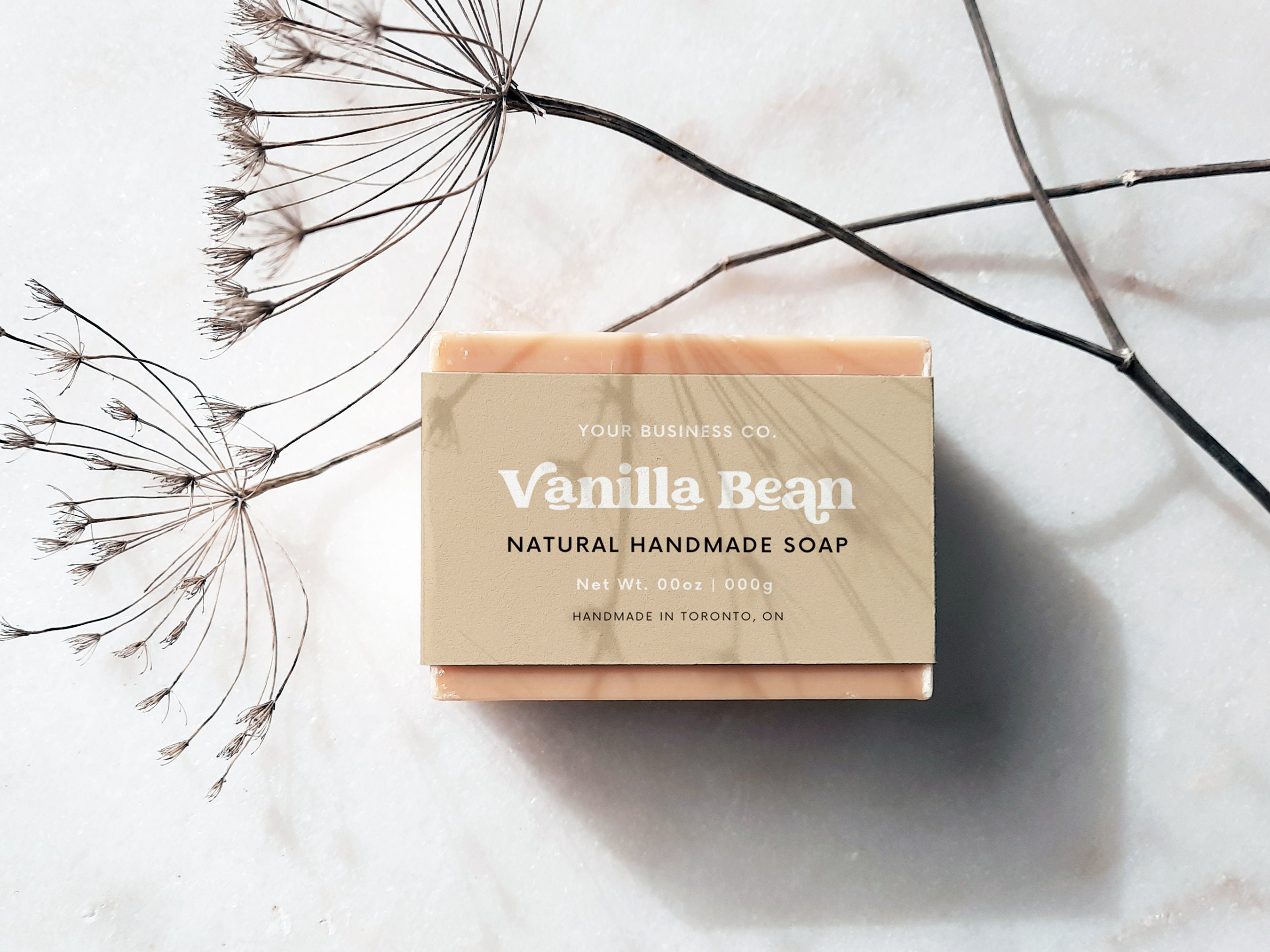 Editable Soap Label Template Canva Soap Band Template Soap - Etsy UK