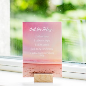 Solo per oggi: 5 precetti Reiki - Cartolina
