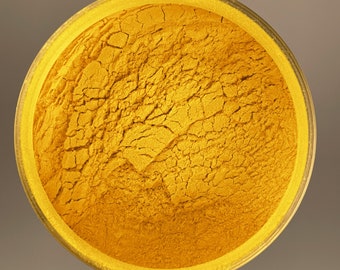 Yellow Mica Powder - Beaver Dust Pigments