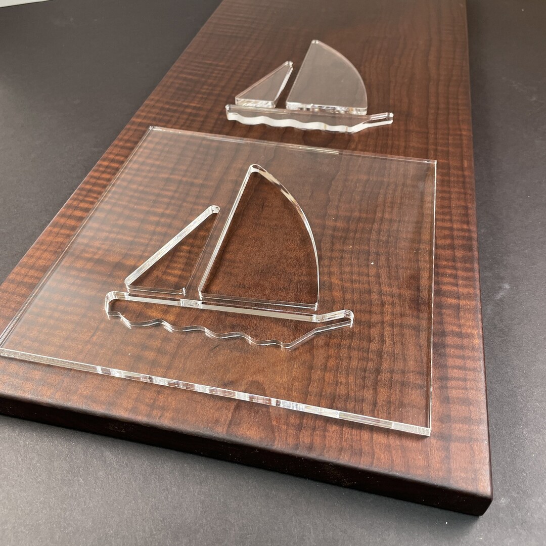 Sailboat Router Template (clear Acrylic) - Etsy