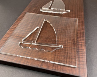 Sailboat Router Template (Clear Acrylic)