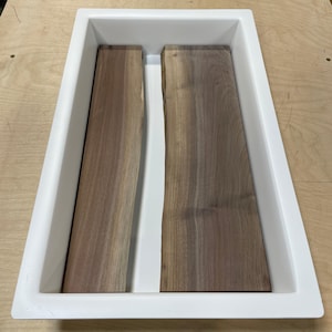 10" x 18" HDPE Epoxy Mold – Reusable Form for Resin Casting & Woodworking