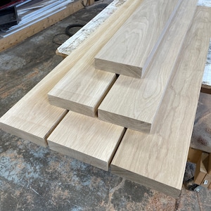White Oak Wood - 1.75&quot; Thick - Select a Size