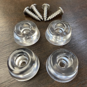 Clear Rubber Feet (4 Pack)