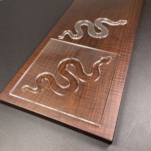Snake Router Template (Clear Acrylic)