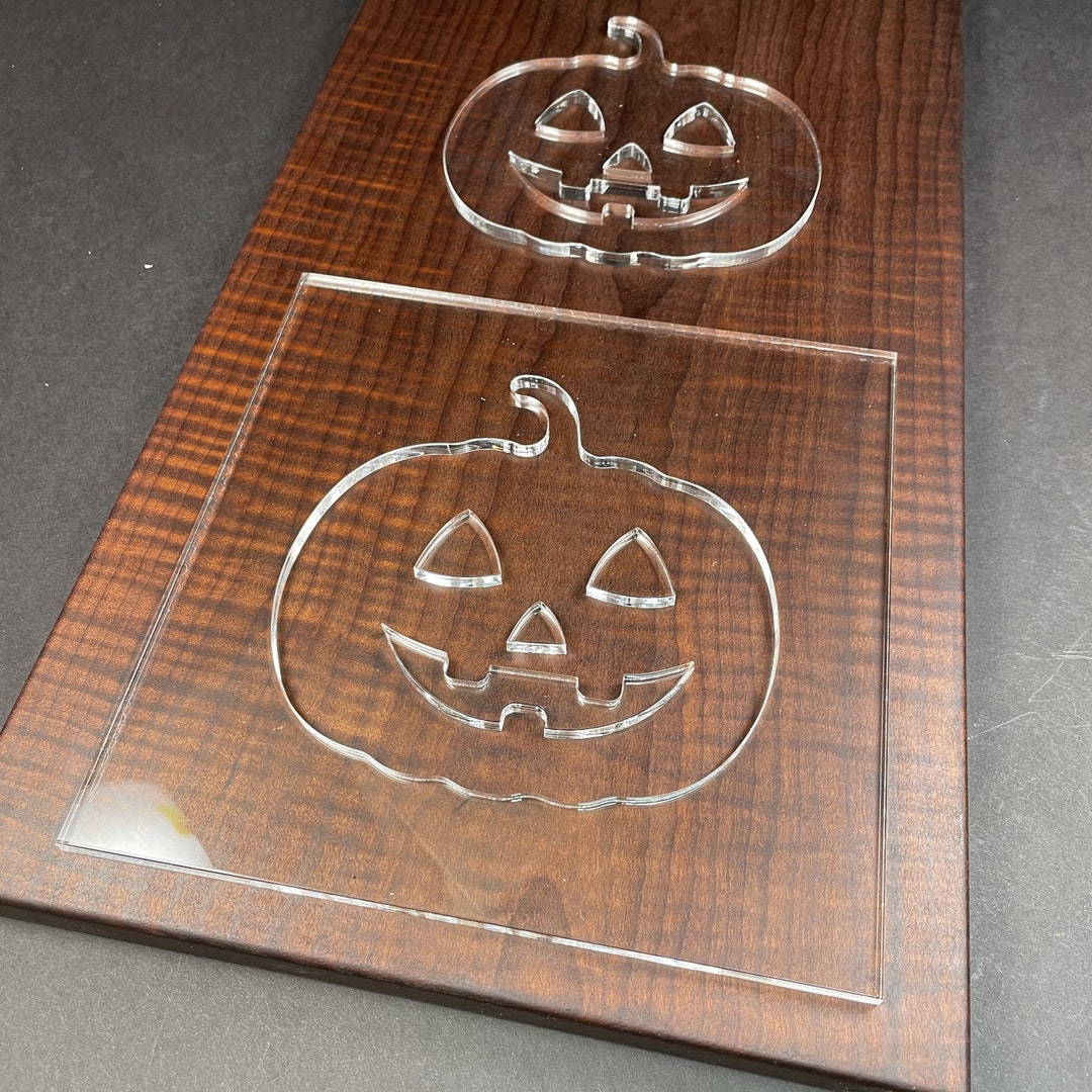 Pumpkin Router Template (clear Acrylic) - Etsy