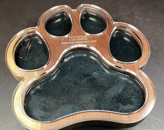 Dog Paw Serving Tray Router Template (Clear Acrylic)