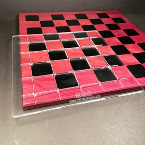 Chess Board Router Template + Accessories