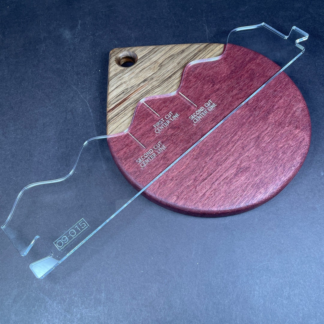 Wave Stitch Router Template (clear Acrylic) - Etsy