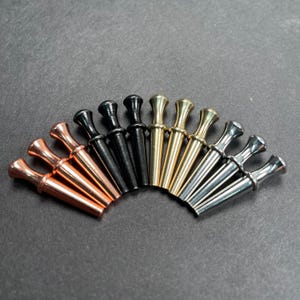 Chevilles de cribbage en métal de qualité supérieure - Finitions mixtes pour planches de cribbage DIY et jeux de solitaire