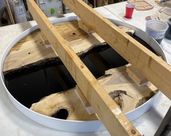 Round NO SEAL Resin Molds (Epoxy/Resin Forms)