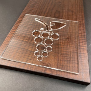 Grapes Router Template (Clear Acrylic)