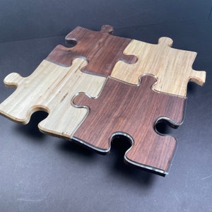 Puzzle Piece Serving Board Router Template (Clear Acrylic)