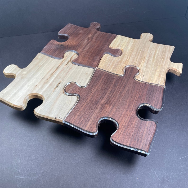Puzzle Piece Serving Board Router Template clear Acrylic Etsy Puzzle Piece Serving Board Router Template clear Acrylic Etsy