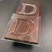 Letter Router Templates clear Acrylic - Etsy