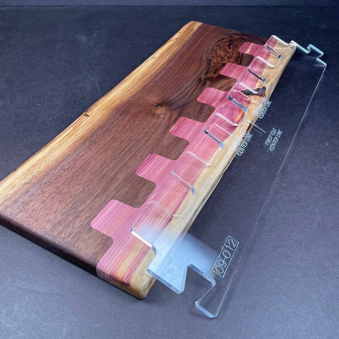 Box Stitch Router Template (clear Acrylic) - Etsy