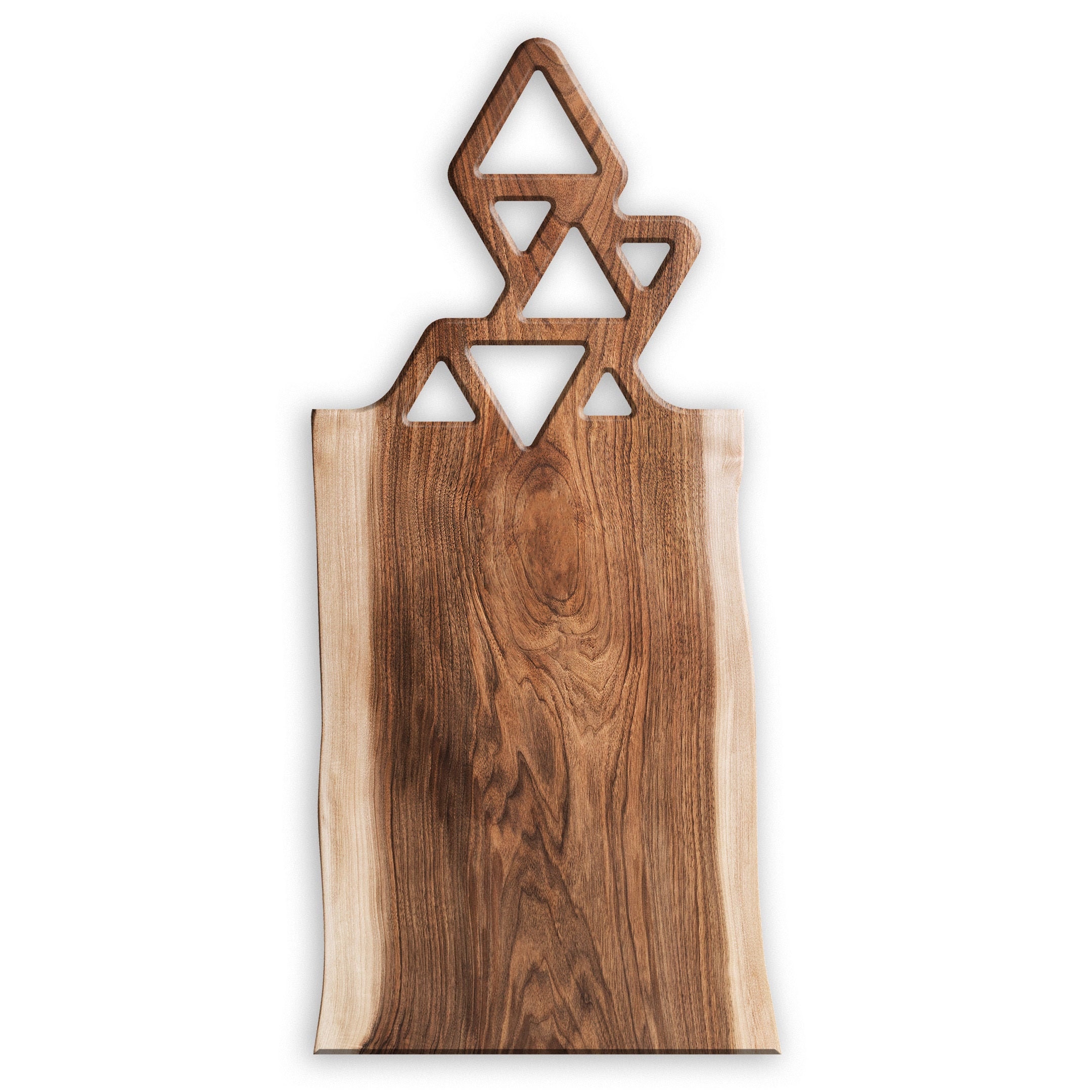 Stacked Triangle Charcuterie Board Handle Router Template (clear ...
