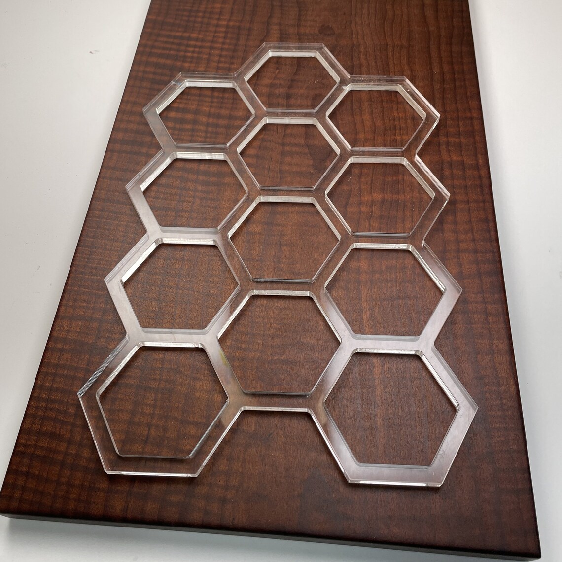 Honeycomb Router Template (clear Acrylic) - Etsy