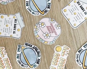 Eating Disorder Stickers - Etsy