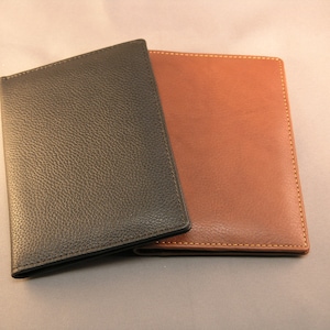 Cartera/funda para pasaporte de piel de calidad