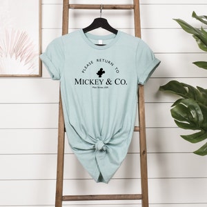 Mickey & Co Shirt, Disneyland Gender Neutral Shirt, Disneyland Shirt, Disneyland Short Sleeve, Disneyworld Shirt, Mickey Mouse, Tiffany&#39;s