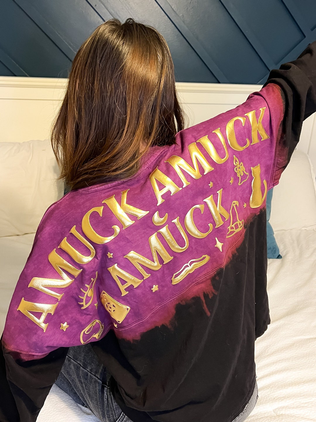 hocus pocus tie dye sweatshirt