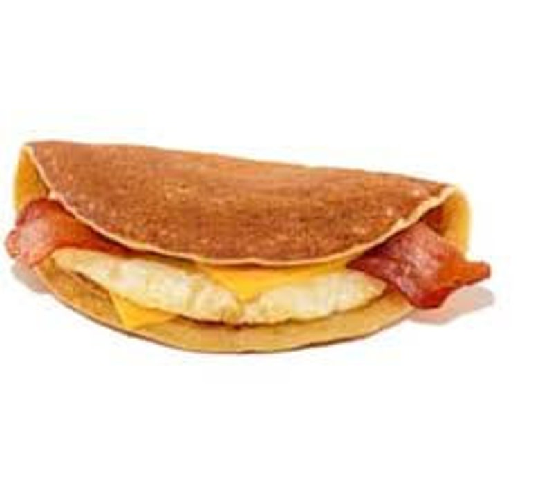 Display Faux Food Prop Dunkin Donut Pancake Wrap Bacon Etsy