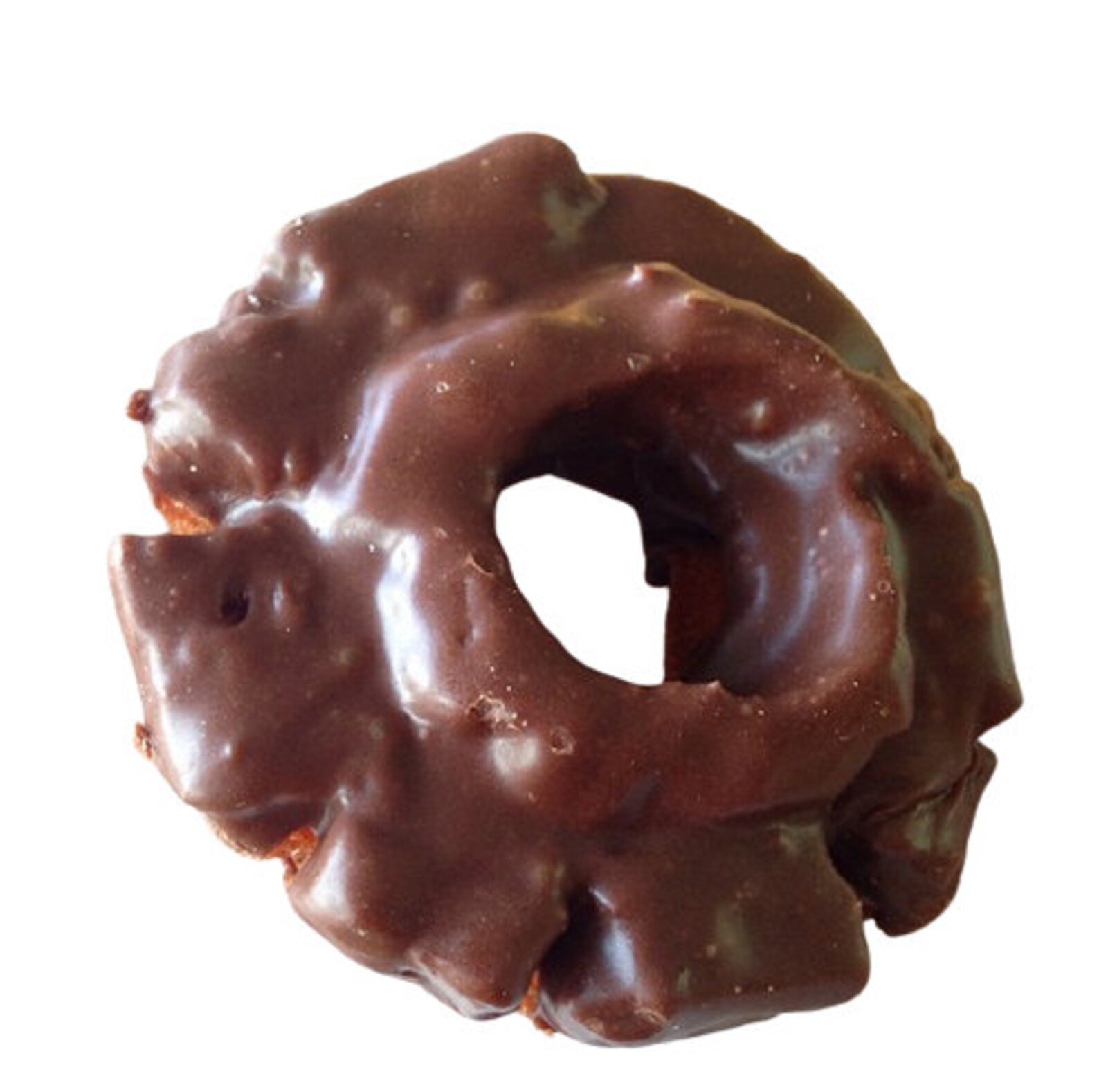 Fake Food Prop Chocolate Dipped Old Fashioned Donut Etsy
