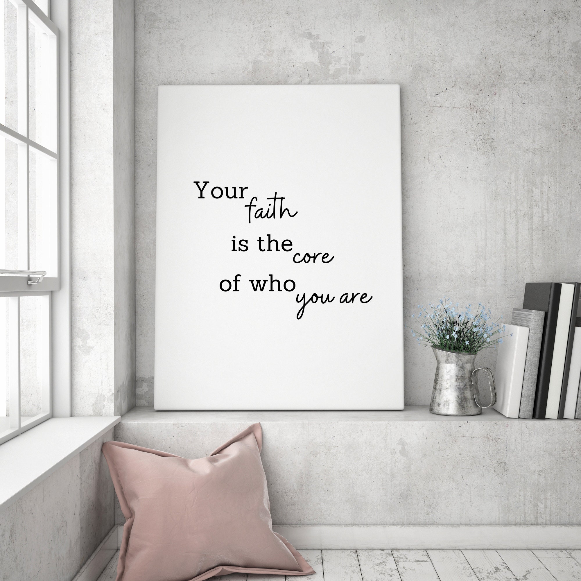 Custom Quote Wall Decor Printable Quote Decor Quote Gift New Home Gift ...