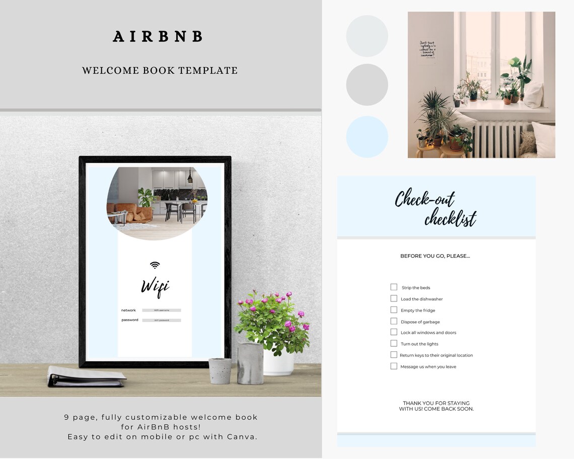 airbnb welcome book template canva airbnb welcome book template canva