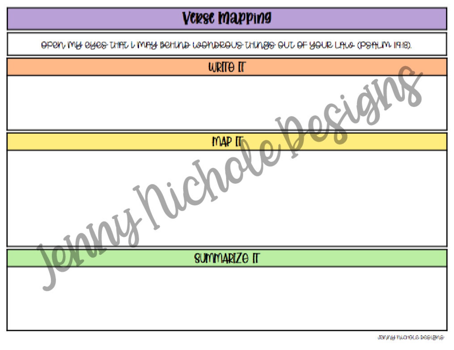 PRINTABLE Bullet Journal Planner: Bible Journal/study Planning Pages ...
