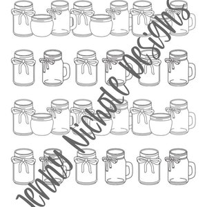 PRINTABLE Planner: Monthly Mood/Generic Trackers - SET 2 - All variations for each month, Monthly Decor, Full Page Monthly Tracker