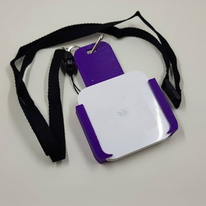 Quadratischer Reader Halter für Schlüsselband | 3D Gedruckt