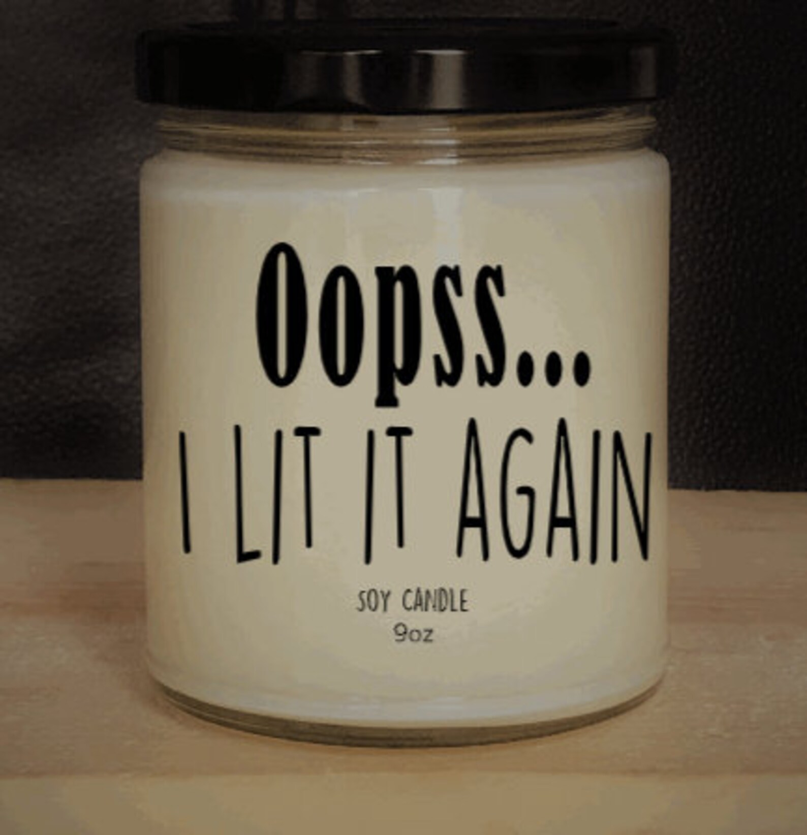Humor Candles Soy Wax Custom Personalized Gifts Etsy