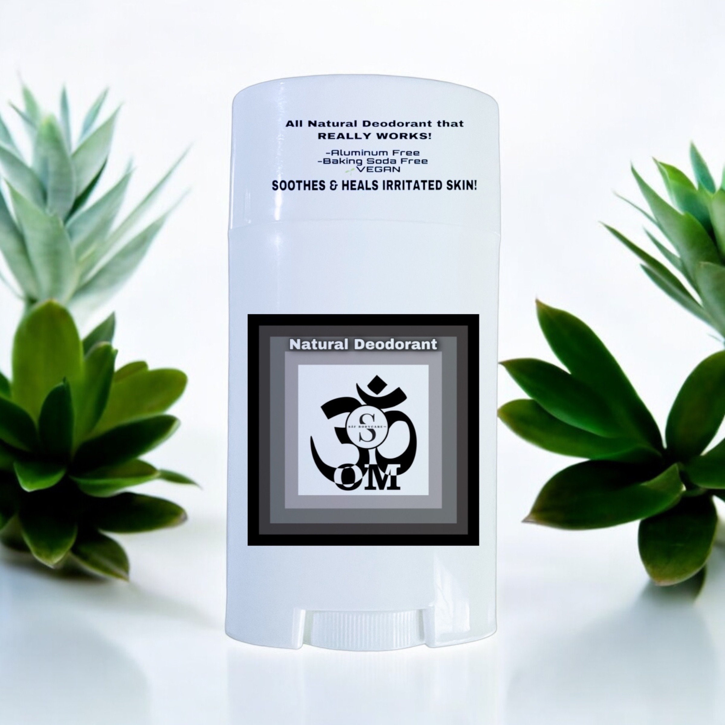 OM/Frankincense/Myrrh/Natural Deodorant/Vegan/Aluminum Free/essential oils/energy healing/yoga/awareness/meditation/organic myrrh